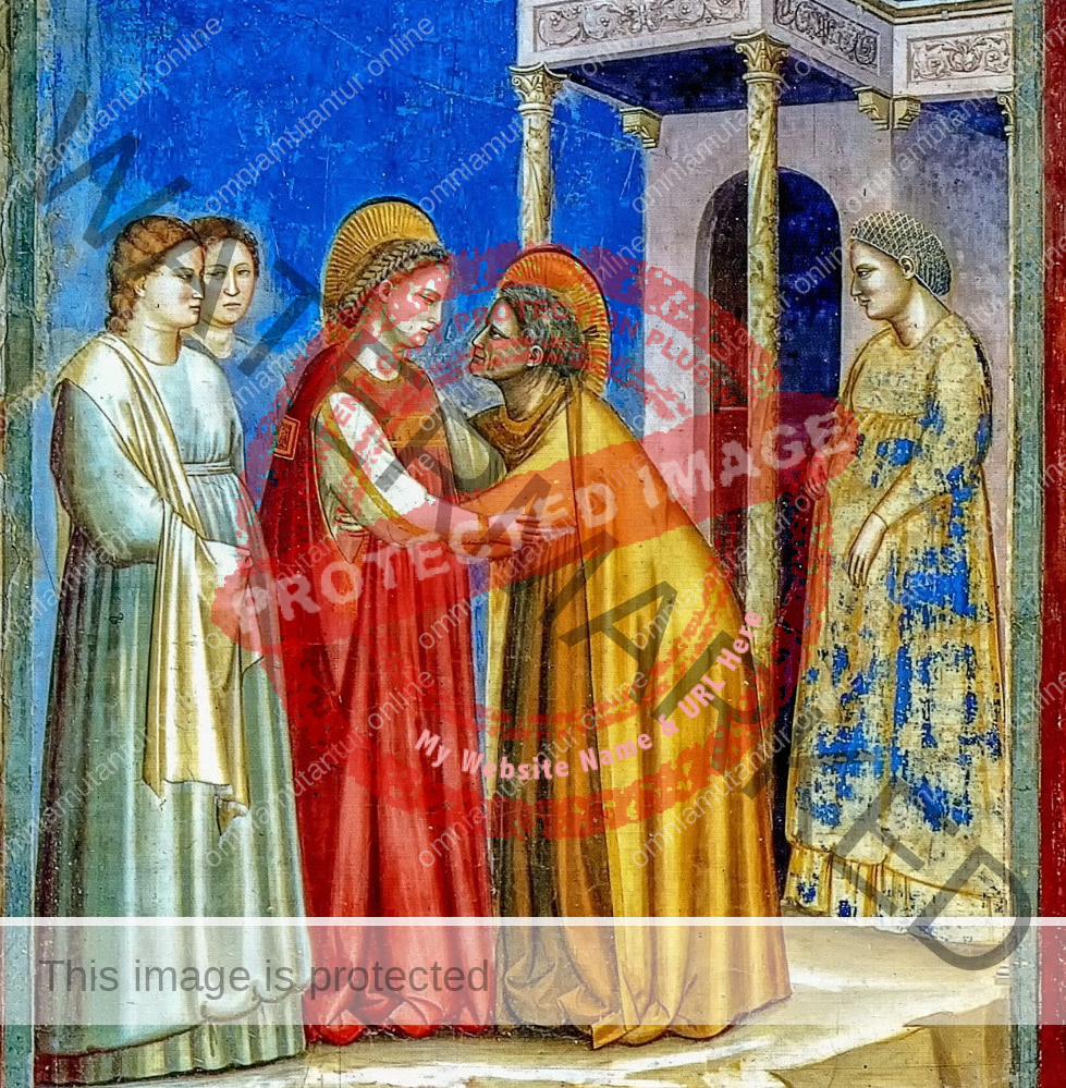Giotto di Bondone The Visitation 1302-05