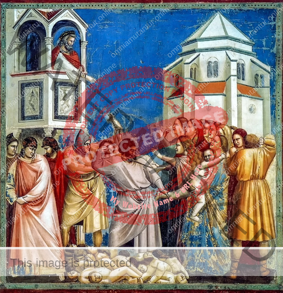 Giotto di Bondone The Massacre of the Innocents 1302-05