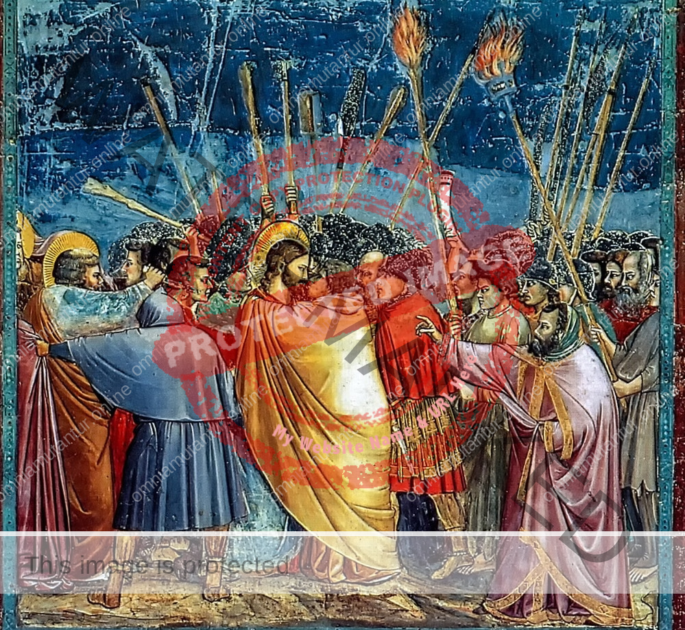 Giotto di Bondone Arrest of Christ 1302-05