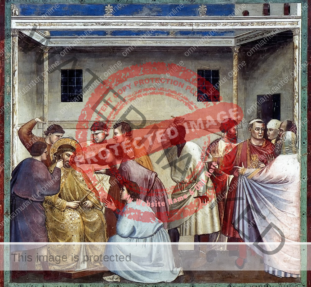 Giotto di Bondone Mocking of Christ 1302-05
