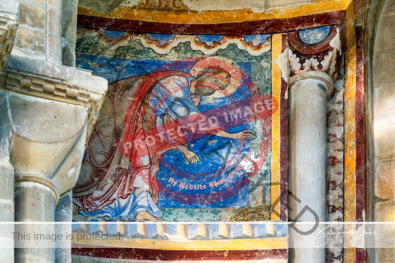 Saint Paul Snake Fire Canterbury Cathedral Kent England Britain Church Christian